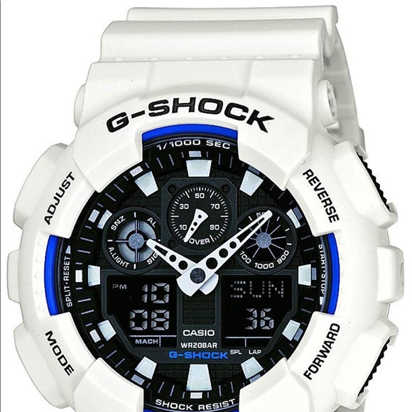 SALE! G-Shock GA-100 Military Series Watch - White - Picture 7 of 7